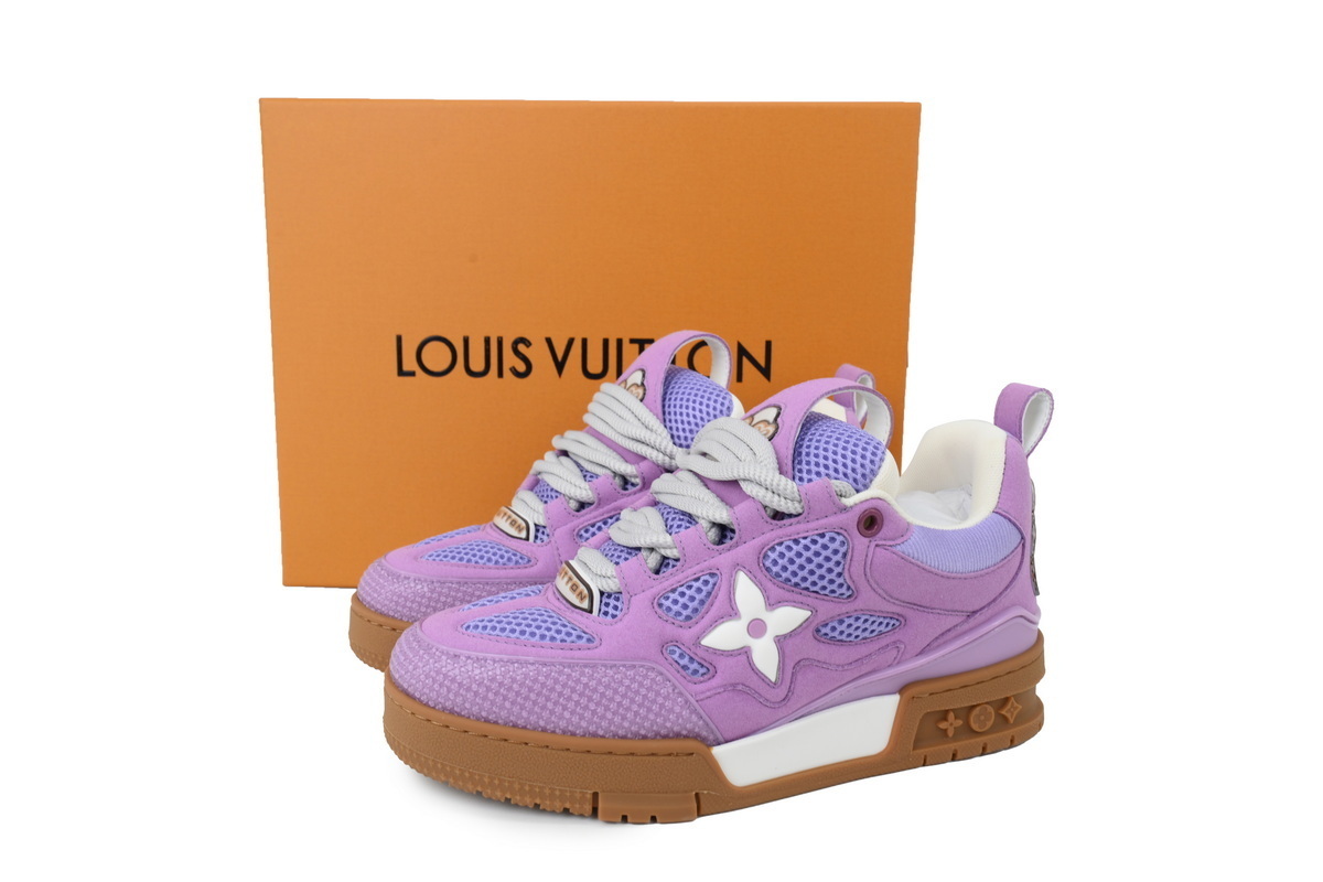 Louis Vuitton LV Skate Sneaker Purple White