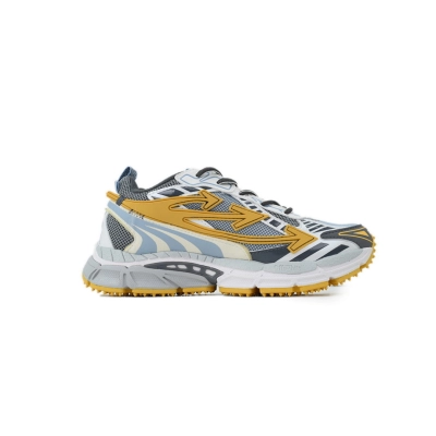 Off-white Be Right Back Yellow Gray OMIA295S 26FAB002 4C16 02