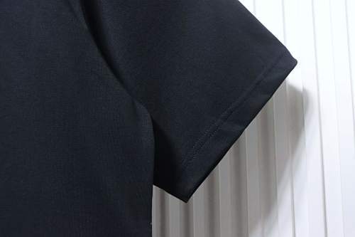 Alo Embroidered Logo Solid-Color T-Shirt Black