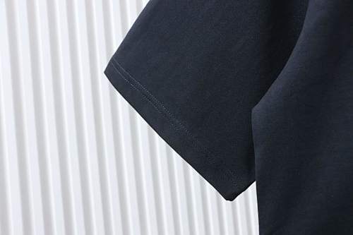 Alo Embroidered Logo Solid-Color T-Shirt Black