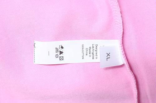 Alo Embroidered Logo Solid-Color T-Shirt Pink