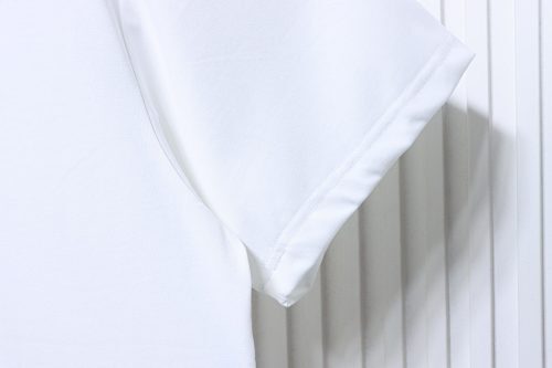 Alo Embroidered Logo Solid-Color T-Shirt White