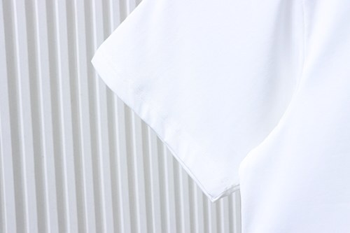 Alo Embroidered Logo Solid-Color T-Shirt White