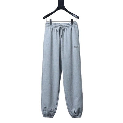 Alo Yoga Pure Cotton Sweatpant Gray 01