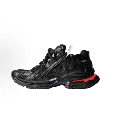 Balenciaga Runner LED Sneaker in Black 853225 WRNLD 1000 01