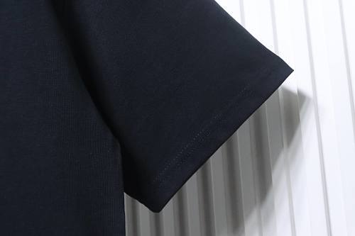 Louis Vuitton Bone Logo Print T-Shirt Black