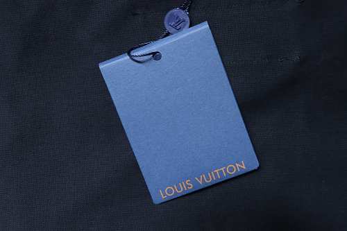 Louis Vuitton Bone Logo Print T-Shirt Black