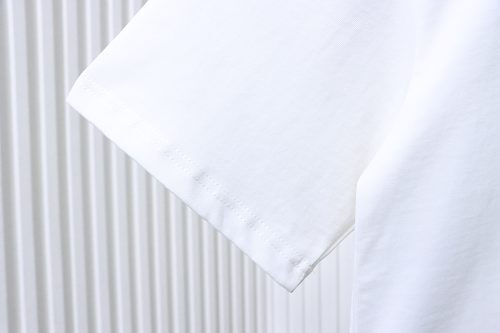 Louis Vuitton Bone Logo Print T-Shirt White