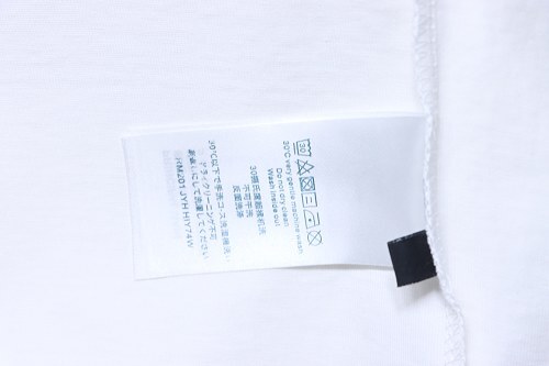 Louis Vuitton Bone Logo Print T-Shirt White
