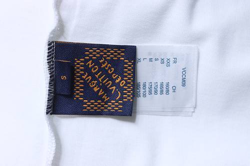 Louis Vuitton Checkerboard Snake and Ladders Print T-Shirt White