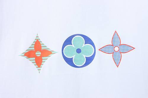 Louis Vuitton Classic Logo Print T-Shirt White