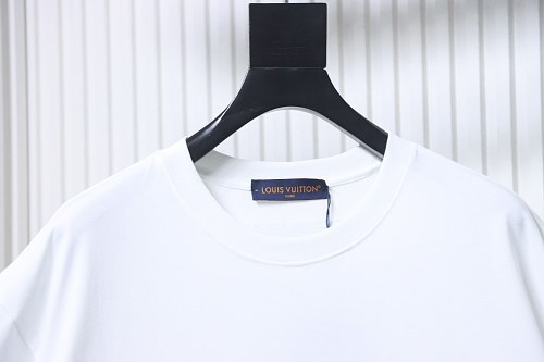 Louis Vuitton Classic Logo Print T-Shirt White