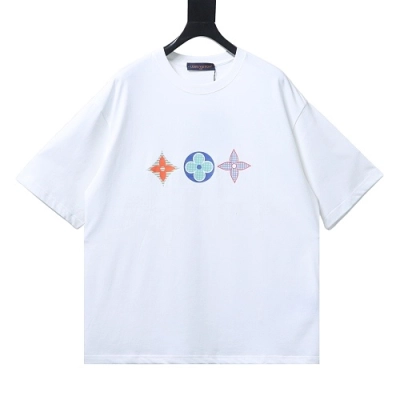 Louis Vuitton Classic Logo Print T-Shirt White 01