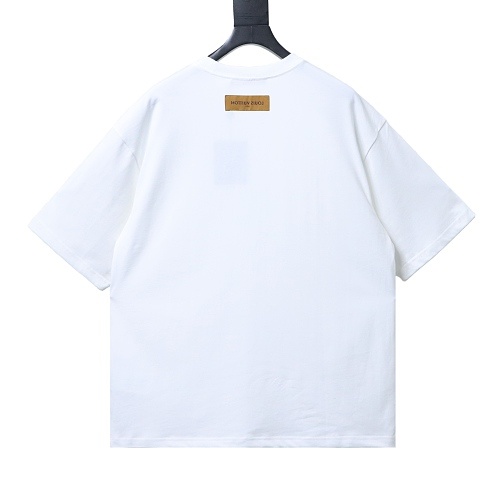 Louis Vuitton Classic Logo Print T-Shirt White