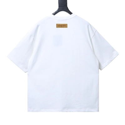 Louis Vuitton Classic Logo Print T-Shirt White 02