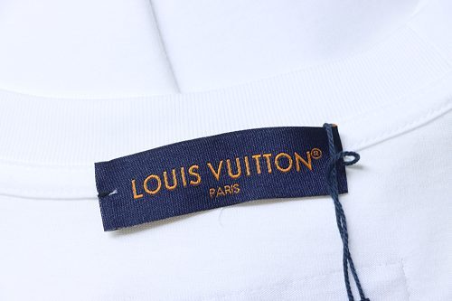 Louis Vuitton Classic Logo Print T-Shirt White