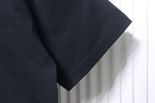 Louis Vuitton Dotted-Line Embroidered T-Shirt Black