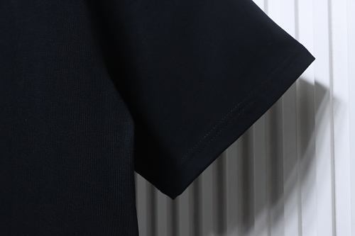 Louis Vuitton Dotted-Line Three-Flower T-Shirt Black