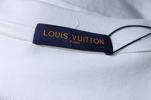 Louis Vuitton Dotted-Line Three-Flower T-Shirt White