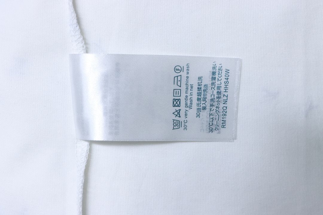 Louis Vuitton Embroidered Airplane Logo Print T-Shirt White