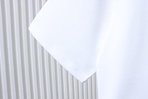 Louis Vuitton Graffiti-Style Logo Print T-Shirt White