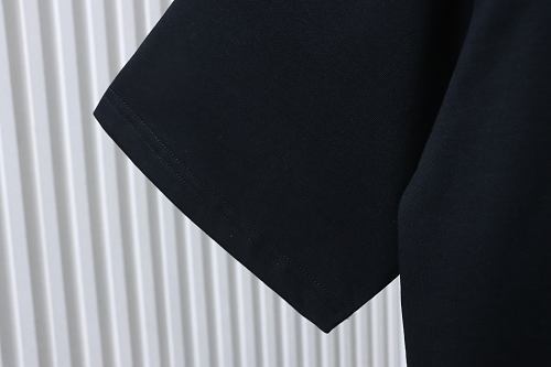 Louis Vuitton Graffiti-Style Logo Print T-Shirt Black