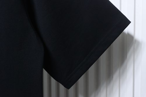 Louis Vuitton Graffiti-Style Logo Print T-Shirt Black