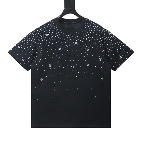 Louis Vuitton Gypsophila Print T-Shirt Black