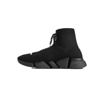 Balenciaga Speed 2.0 Lace-up Sneaker in Black 617214W2DB11013 01