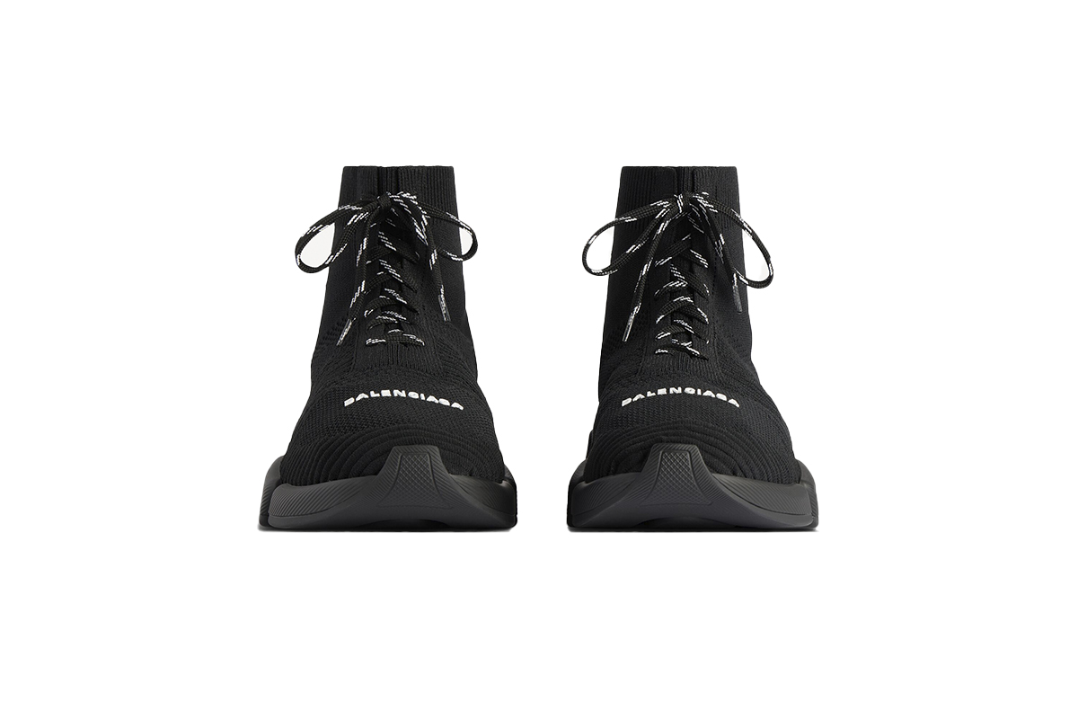 Balenciaga Speed 2.0 Lace-up Sneaker in Black 617214W2DB11013