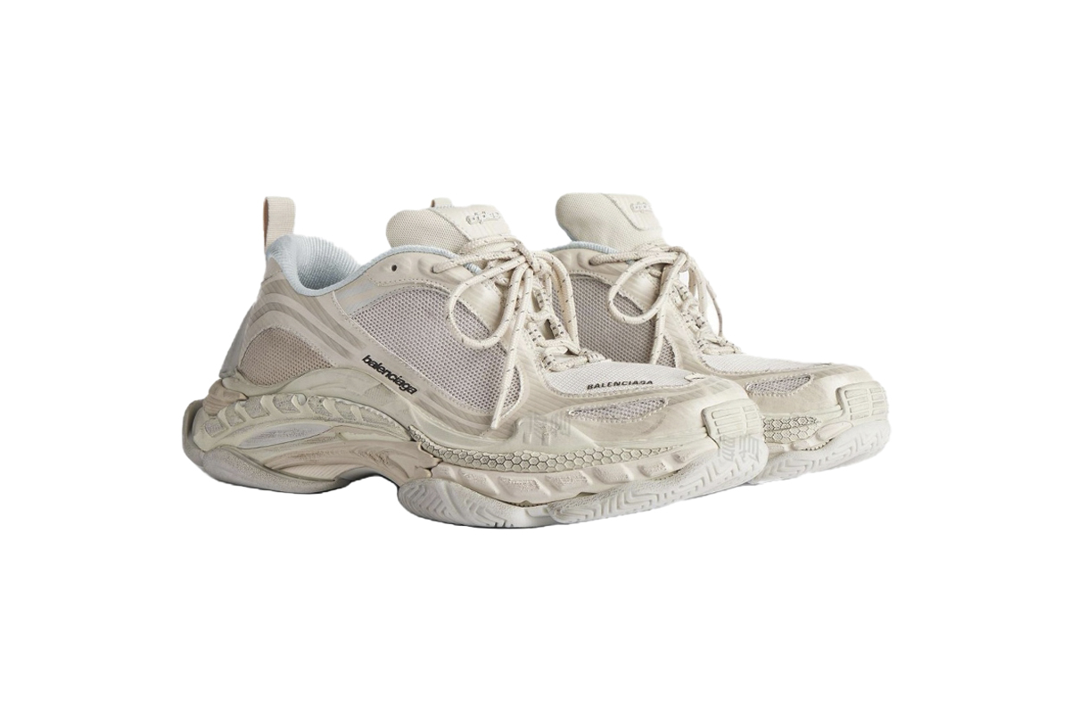 Balenciaga Triple S.2 Sneaker in Eggshell 865851WTRS29191