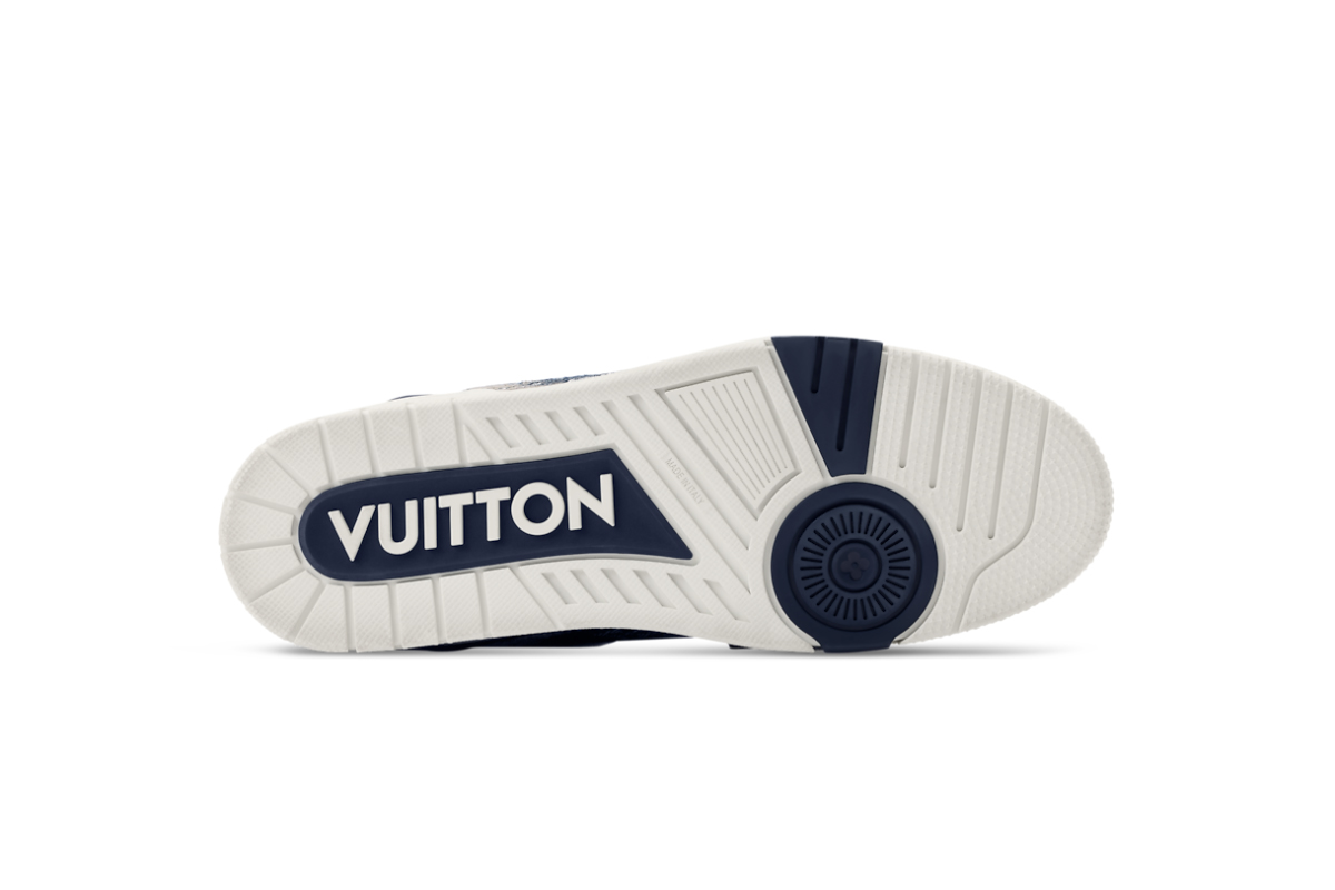Louis Vuitton Trainer Denim Blue 1AJAQX