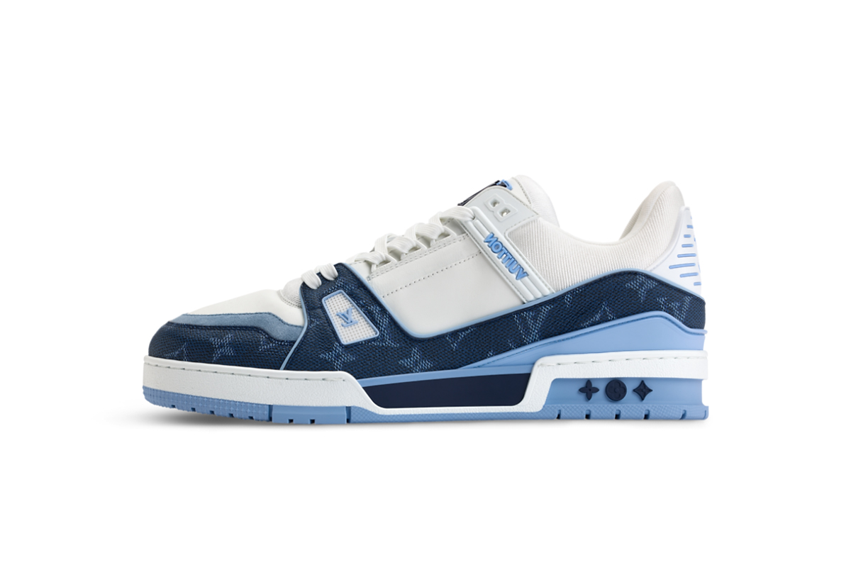 Louis Vuitton Trainer The Two-tone Palette Navy Blue 1AJQLV