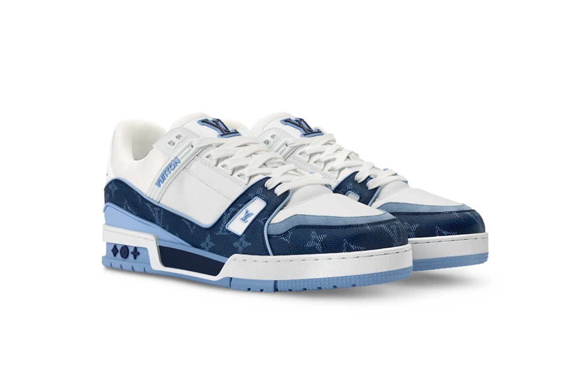 Louis Vuitton Trainer The Two-tone Palette Navy Blue 1AJQLV