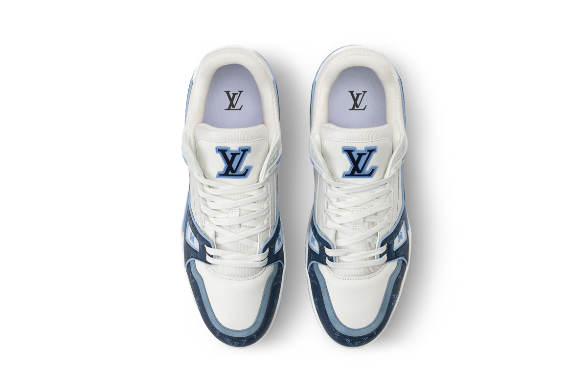 Louis Vuitton Trainer The Two-tone Palette Navy Blue 1AJQLV