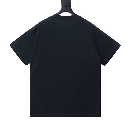 Balenciaga Blurred Cola Print T-Shirt Black