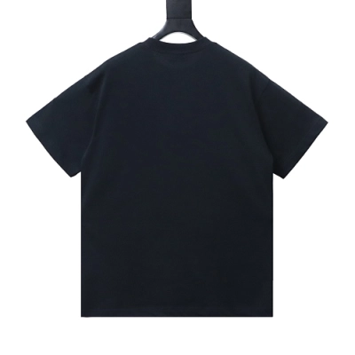 Balenciaga Blurred Cola Print T-Shirt Black 02