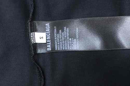 Balenciaga Blurred Cola Print T-Shirt Black