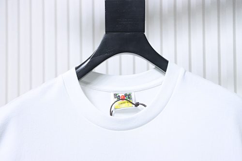 Bape Classic Red Label Ape Head Front and Back Print T-Shirt White