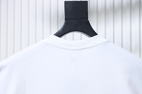 Bape Diamond-Quilted Monogram with Ape Head Print T-Shirt White