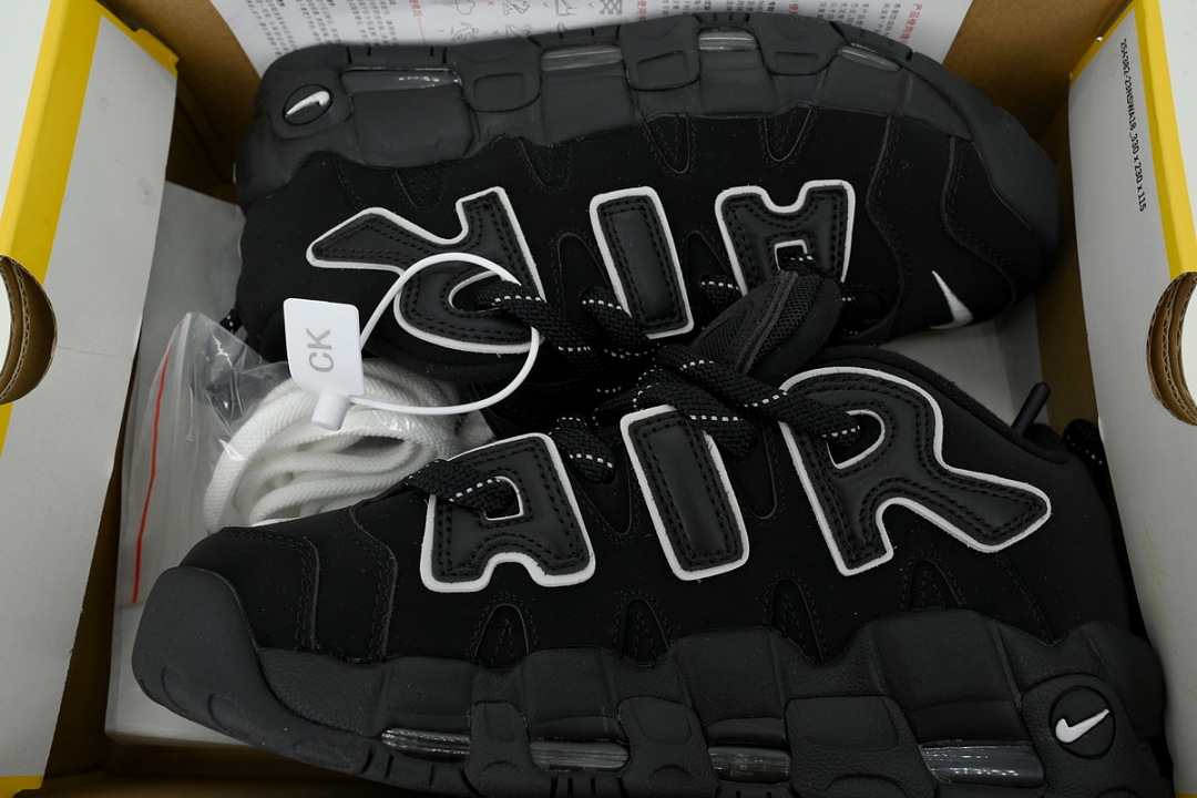 AMBUSH x Nike Air More Uptempo Low 'Black' FB1299-001
