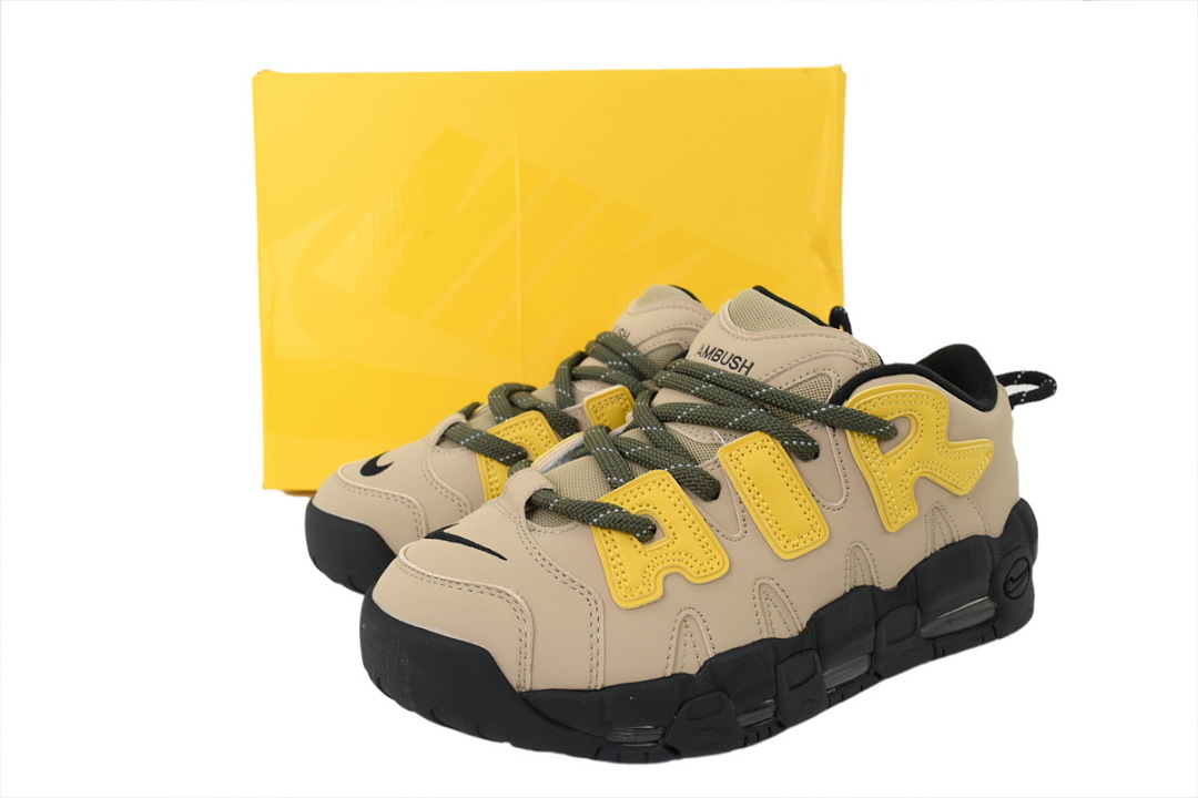 AMBUSH x Nike Air More Uptempo Low 'Limestone' FB1299-200