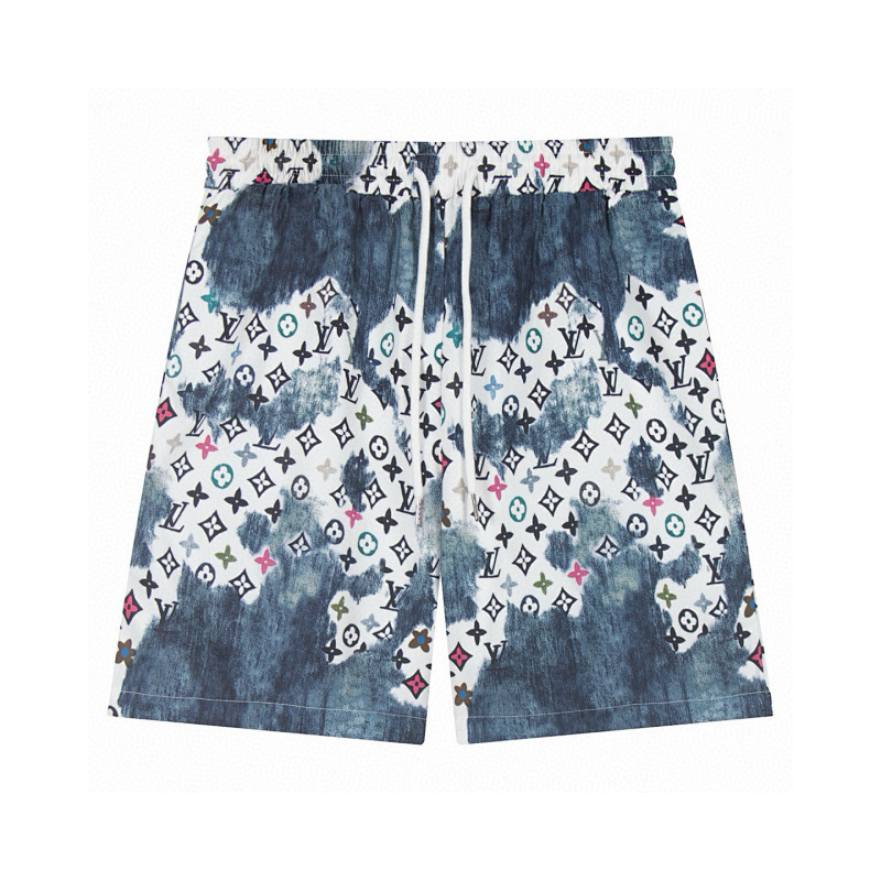 Louis Vuitton Track Shorts S411 Teal