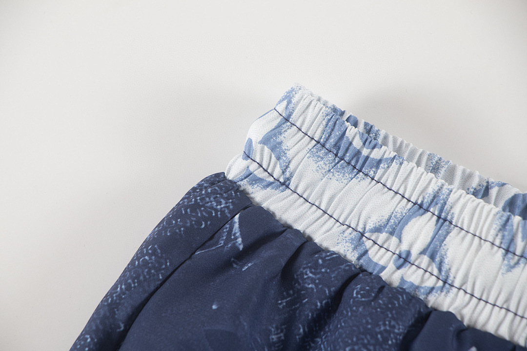 Louis Vuitton Track Shorts S412 Black/Blue