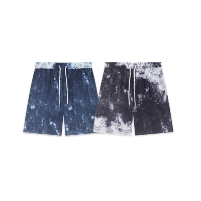 Louis Vuitton Track Shorts S412 Black/Blue 01