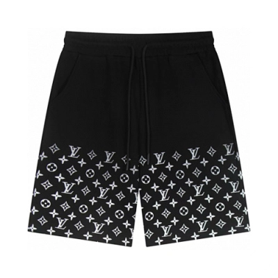 Louis Vuitton Track Shorts W701 Black/White 02