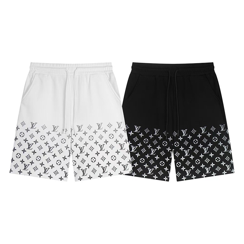 Louis Vuitton Track Shorts W701 Black/White