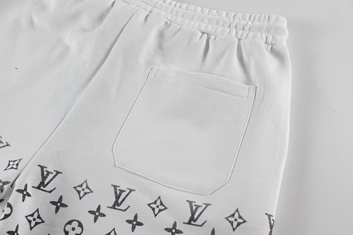 Louis Vuitton Track Shorts W701 Black/White