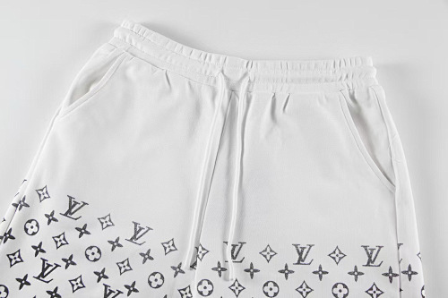 Louis Vuitton Track Shorts W701 Black/White