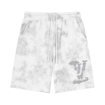Louis Vuitton Track Shorts W709 Black/White 02